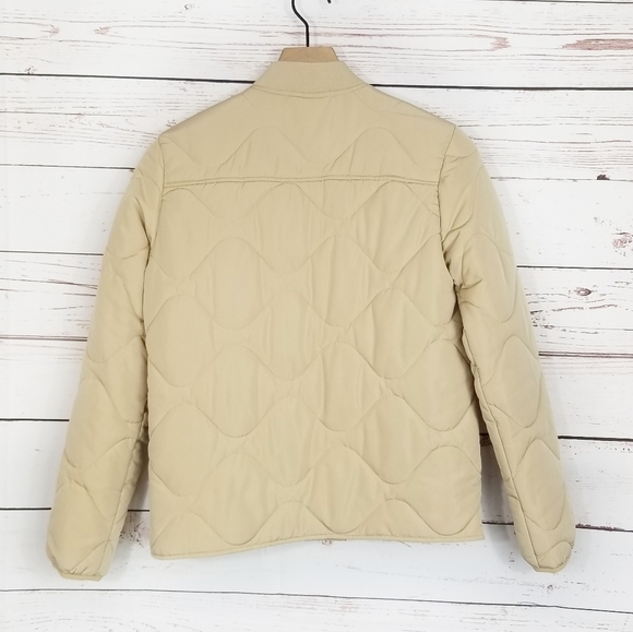 Mos Mosh | Tan Quilted Ruby Spring Jacket - Picture 6 of 10